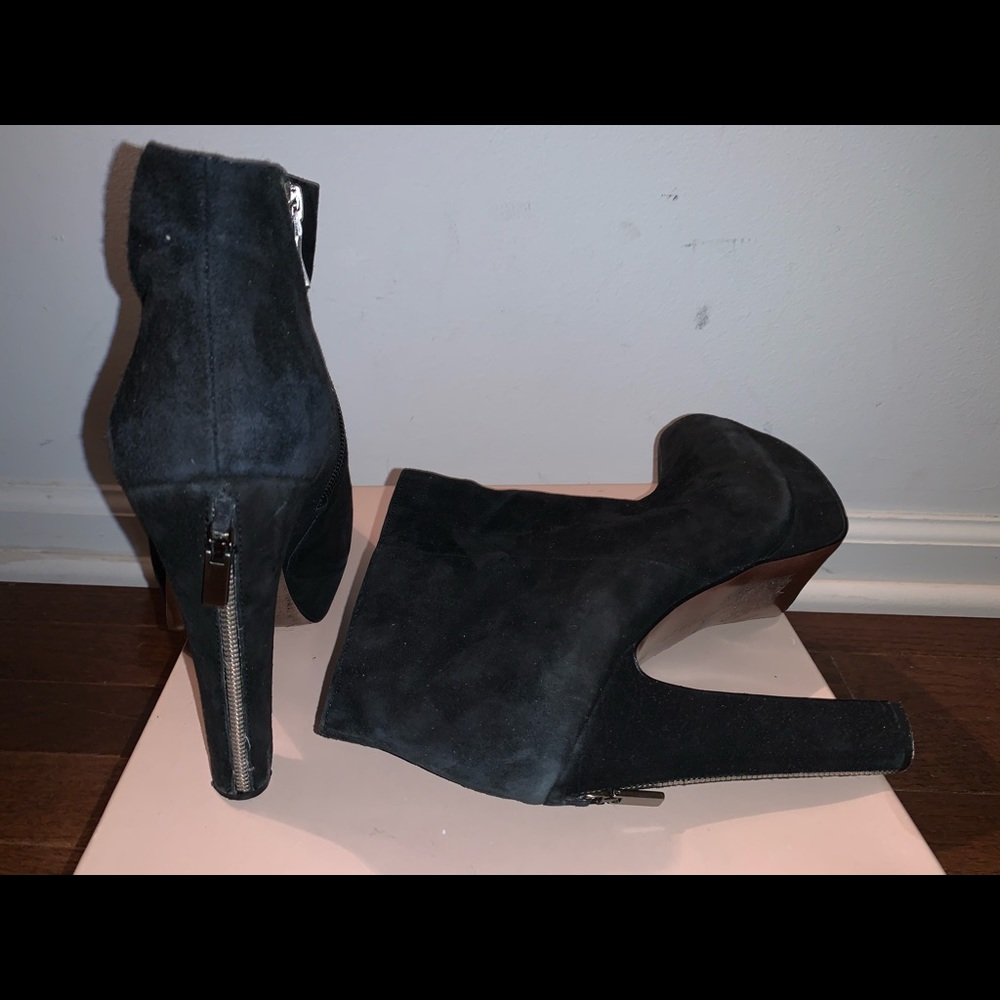 Bcbgeneration Black Suede Booties - image 3